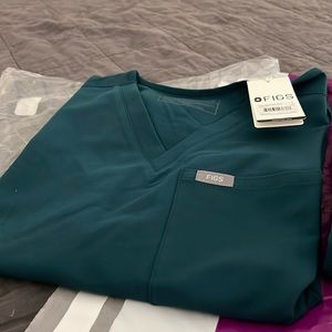 Figs scrub set - small Catarina scrub top, small petite Yola scrub pants 2.0